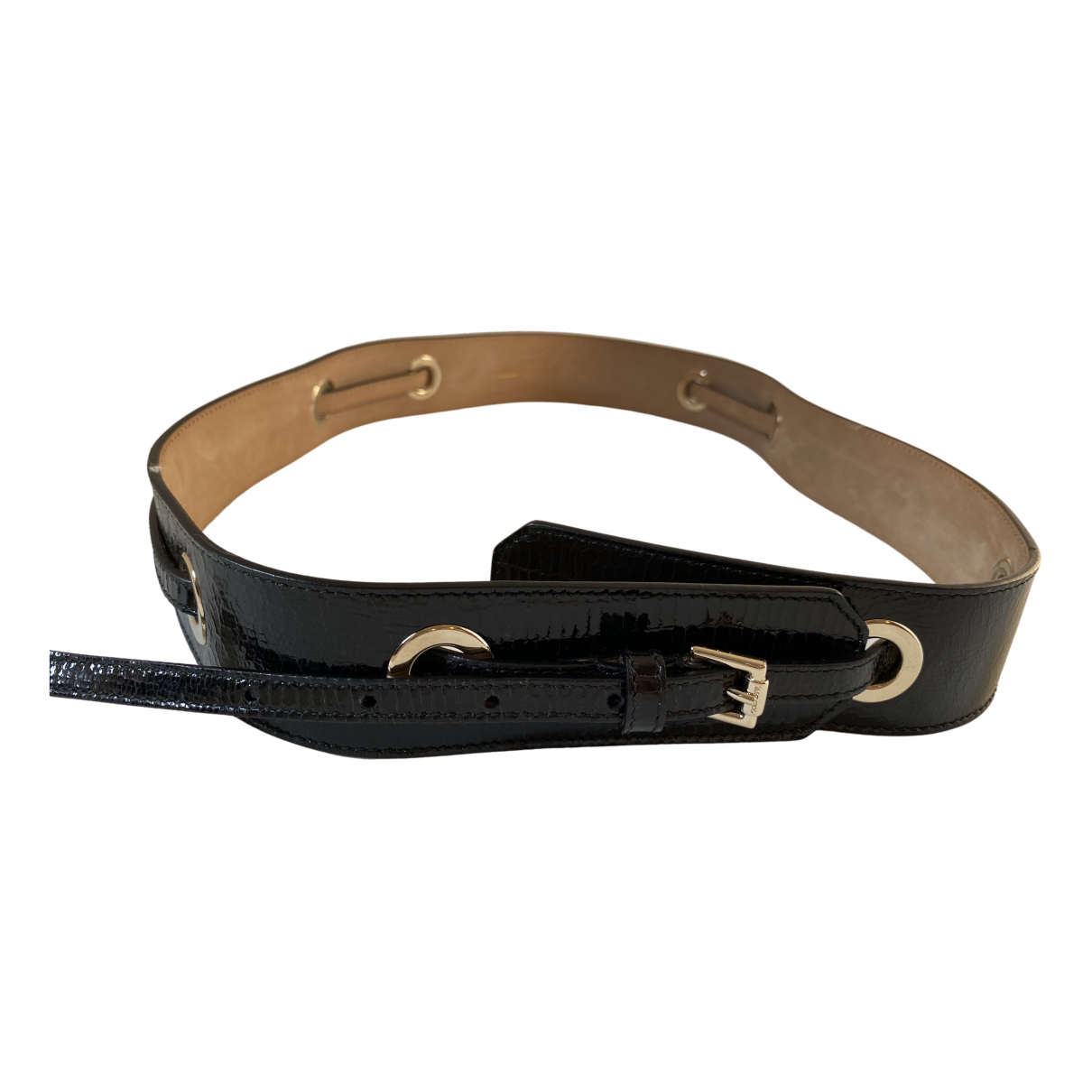 Python belt Jimmy Choo Black size L 